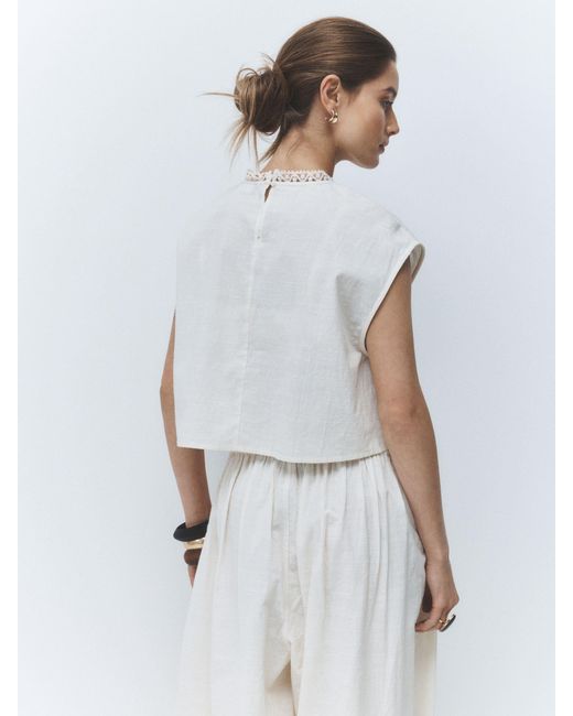 Next White Shell Top