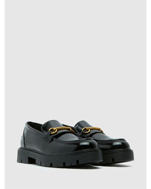 Schuh Black Lex Loafers Mit Trensendetail