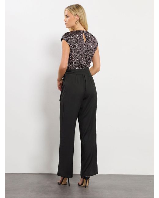 M Com Black Petite Sequin 2