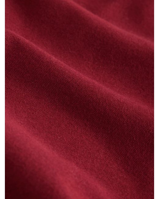 Next Red Soft Touch Oxford Long Sleeve Shirt for men