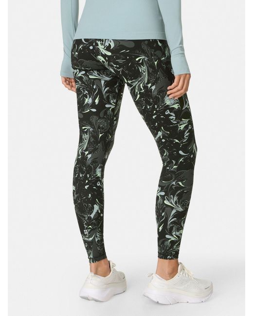 Sweaty Betty Green 7/8 Length Power Workout Leggings
