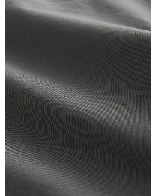 Next Gray Straight Fit Stretch Chinos Shorts for men