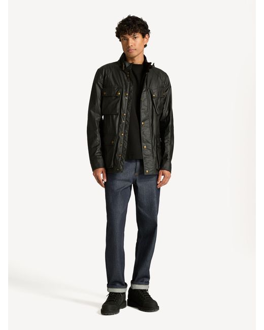Belstaff Black Fieldmaster Cotton Jacket for men