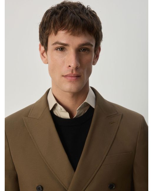 Next Green Double Breasted Suit Jacket for men