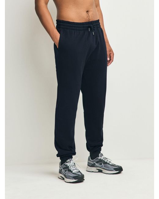 Next Black Cuffed Regular Fit Brushback Joggers 2 Pack for men