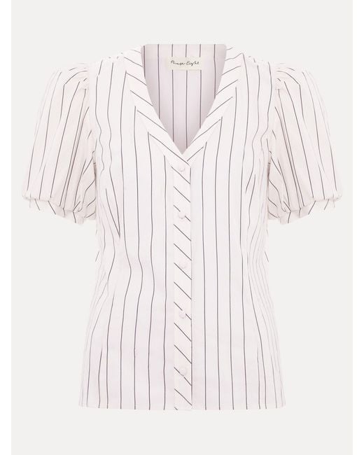 Phase Eight White Elora Blouse