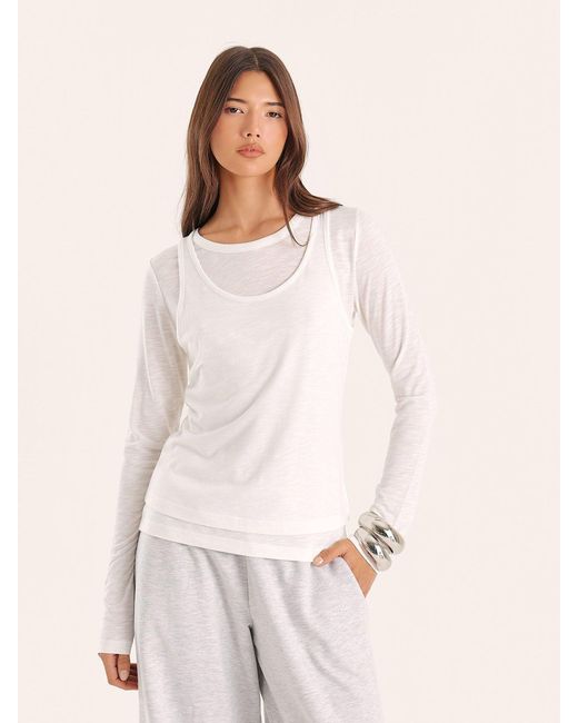 4th & Reckless Natural Agnes Top