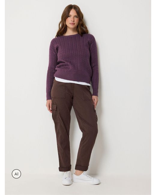M Com Purple Mini Cable Jumper