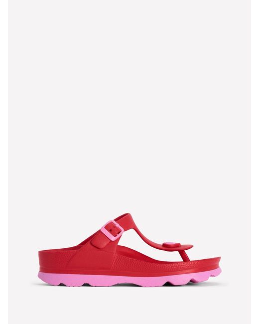 Boden Red Lyla Toe Post Sandals