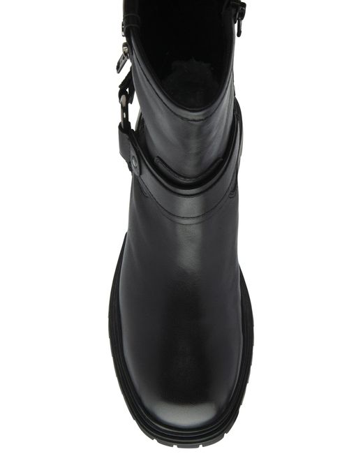 Lotus Black Ankle Boots