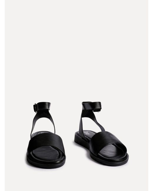 Linzi Natural Nora Two Part Flat Sandals