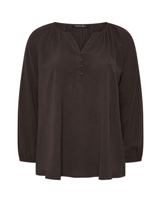 Evans Black Airflow Boho Top