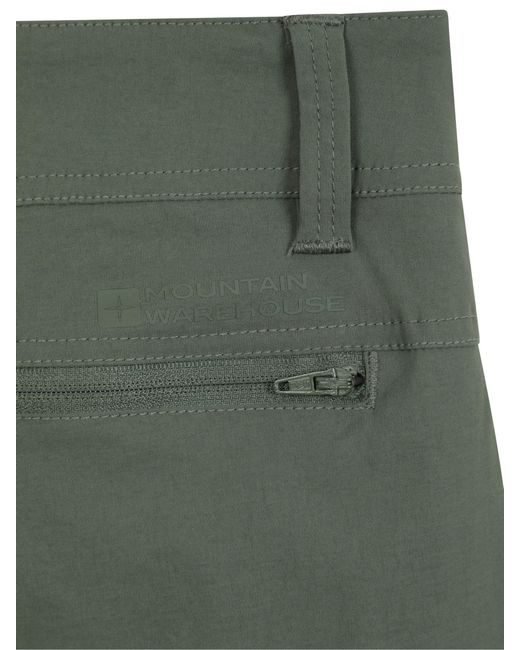 Mountain Warehouse Green Quick Drying Max Stretch Cargo Trousers