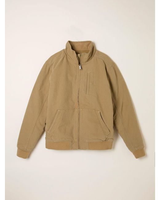 FatFace Natural Fatface Harrington Bomber Jacket for men