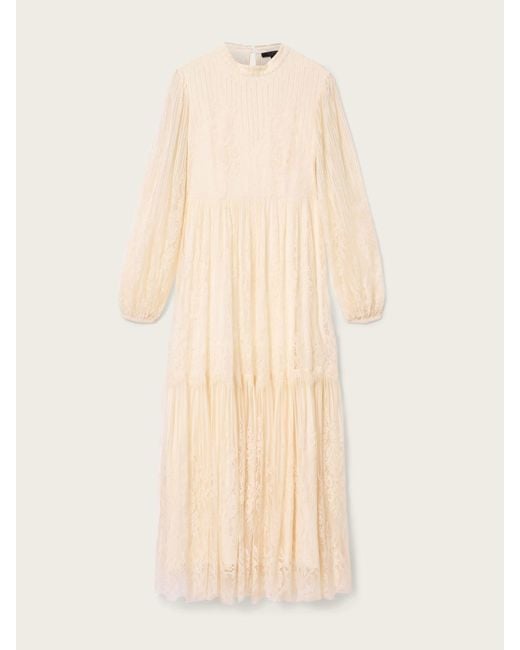 all saints embroidered dress AllSaints Allsaints Lillian Embroidered Dress in Natural
