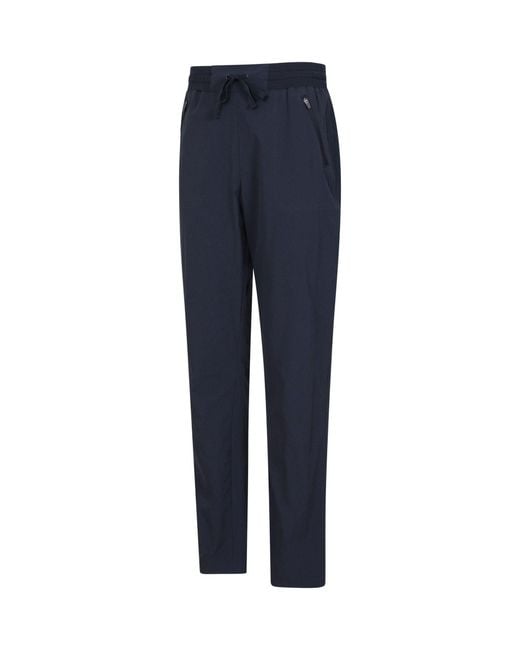 Mountain Warehouse Blue Explorer Quick Drying Uv Max Trousers