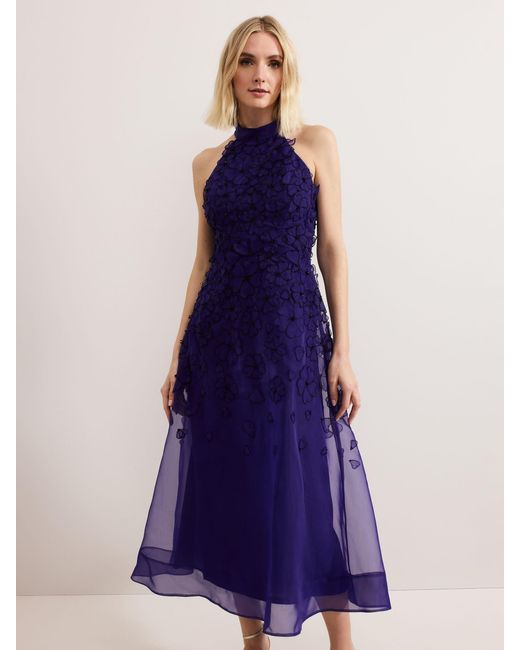 phase eight beaded dress Nora