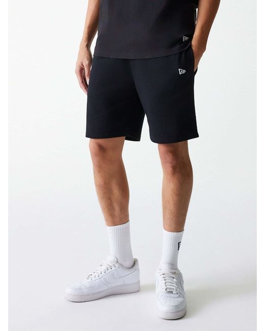 KTZ Black Mid Shorts for men