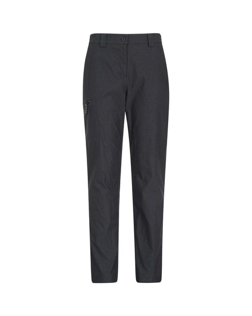 Mountain Warehouse Blue Hiker Stretch Quick Drying Uv Max Trousers