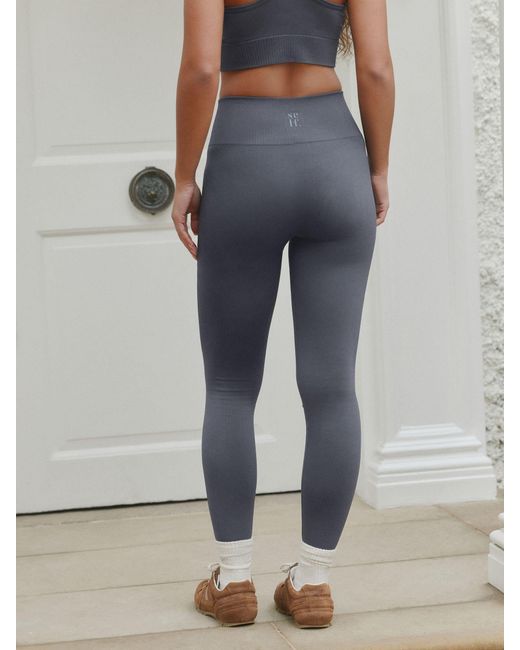 Self Gray Performance Seamfree Leggings
