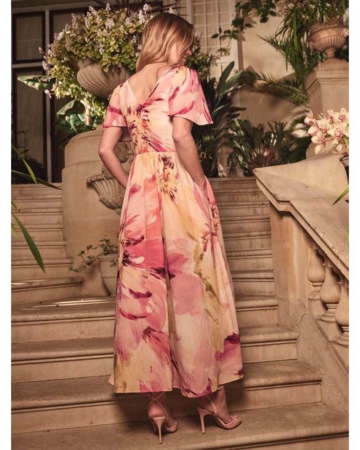 FatFace Brown Fatface Marlowe Midi Dress