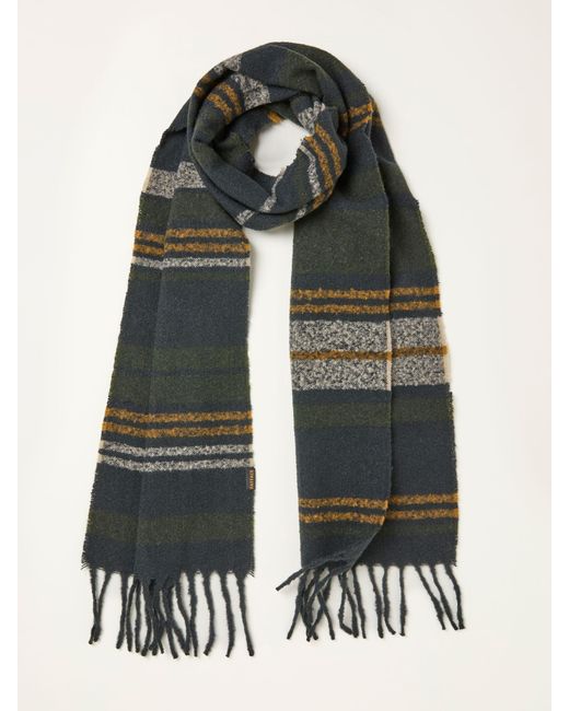 FatFace Multicolor Fatface Stripe Scarf for men