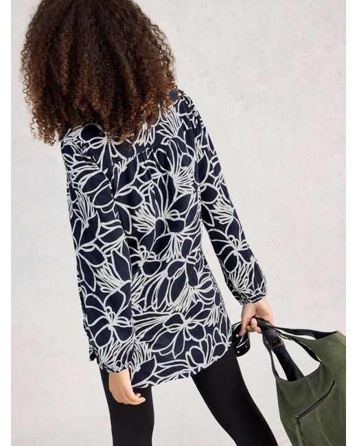 White Stuff Blue Phoebe Tunic