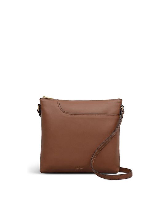 Radley Brown Pockets Large Cross-Body Bag