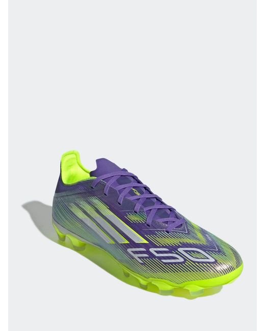 Adidas Green Adult F50 Pro Ground Boots for men