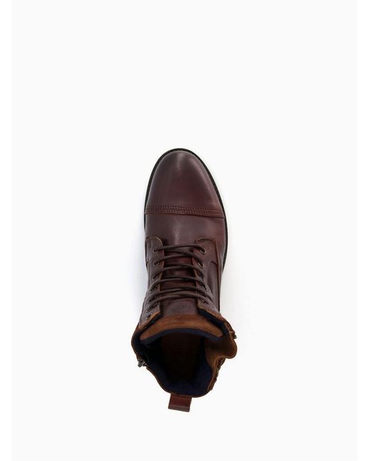 Dune Call Call Legere Stiefeletten Mit Schnallenriemen in Black für Herren