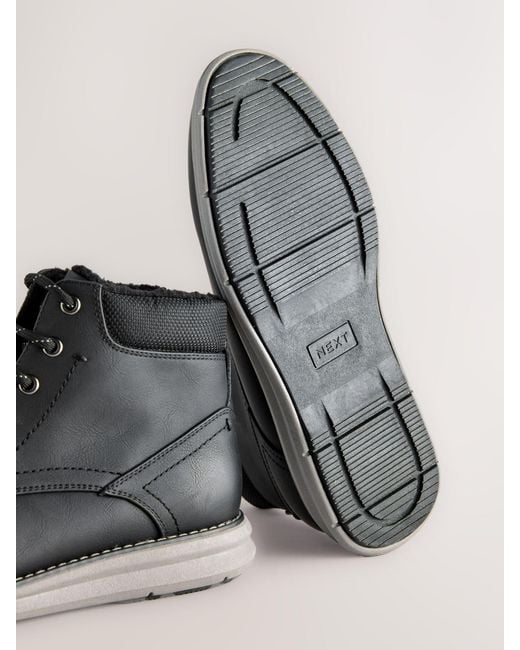 Next Black Low Casual Boots for men