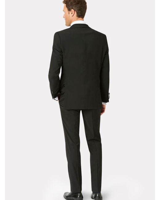 Brook Taverner Black Dinner Suit Jacket for men