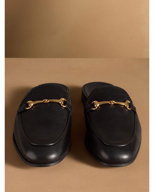 Russell & Bromley Brown Snaffle Loafers