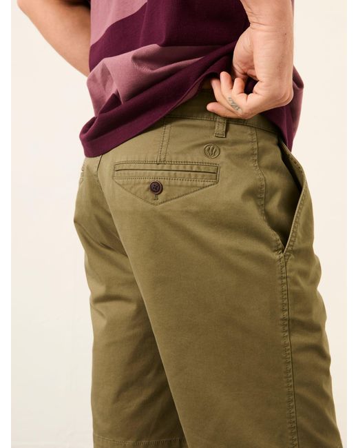 FatFace Natural Fatface Mawes Chino Shorts for men