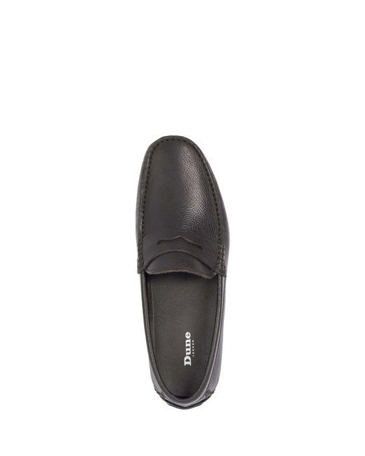 Dune White Brackley Moccasins for men