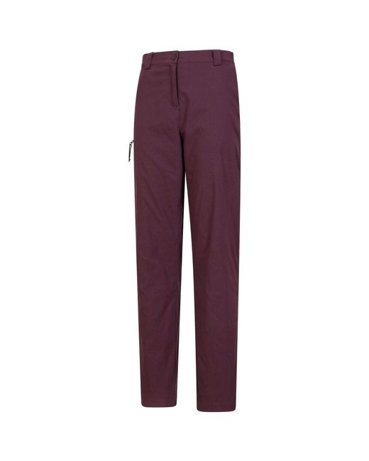 Mountain Warehouse Purple Winter Hiker Stretch Trousers