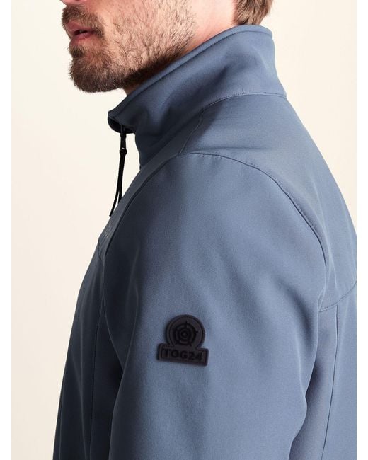 TOG24 Blue Feizor Softshell Waterproof Jacket for men