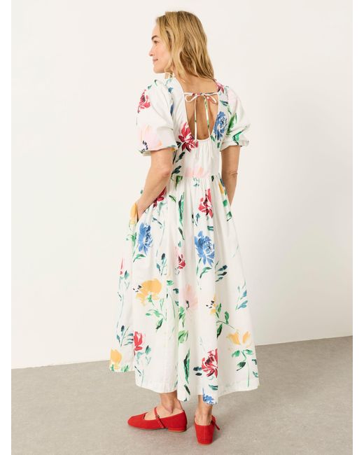 FatFace Brown Fatface Bria Regular Midi Dress