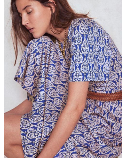 blue lace cami dress Modal Sculpting Lace Cami Mini Dress | Hourglass Shapewear main image 0