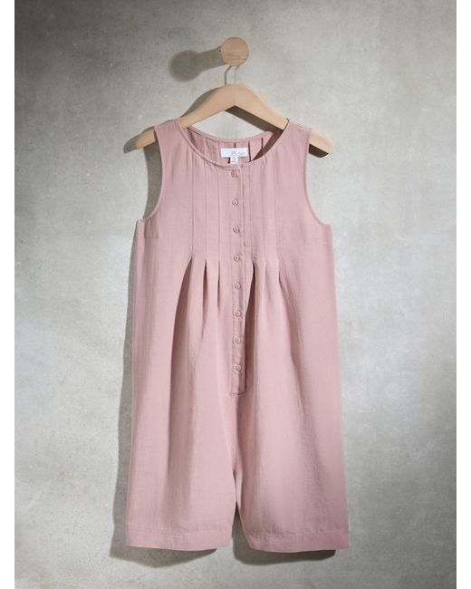Next Pink Studio Pleated Playsuit