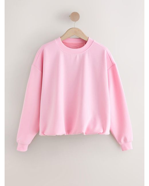 Next Pink Active Modal Supersoft Sweatshirt