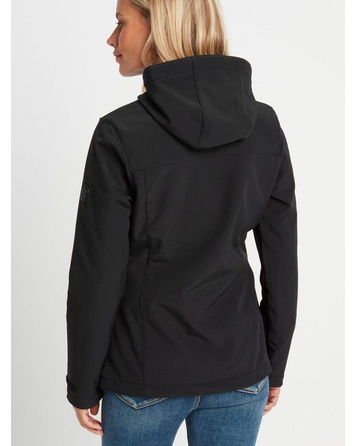 TOG24 Black Tog 24 Keld Shower Resistant Hooded Softshell Jacket