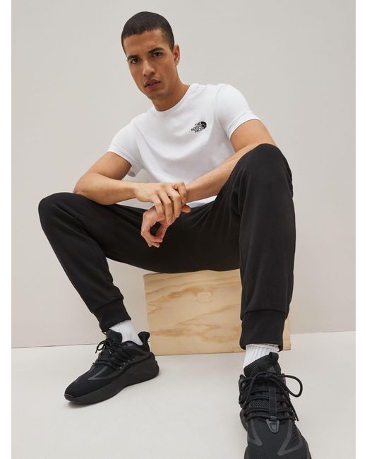 The North Face Herren Simple Dome Kurzarm 100% Baumwolle T-Shirt in White für Herren