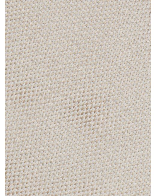 Reiss White Ceremony - Champagne Ceremony Textured Silk-blend Tie, One for men
