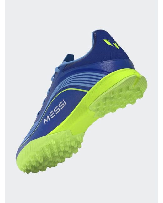 Adidas Blue Adult F50 Messi League Turf Boots for men