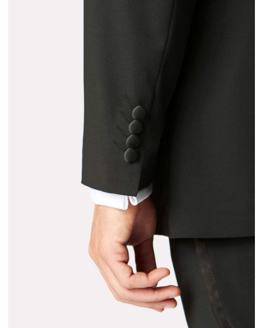Brook Taverner Black Dinner Suit Jacket for men