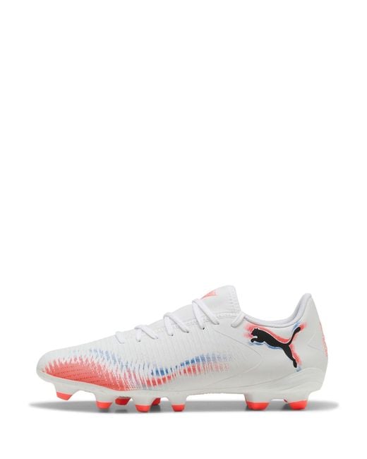 PUMA White Future 8 Play Firm Ground Football Boots for men