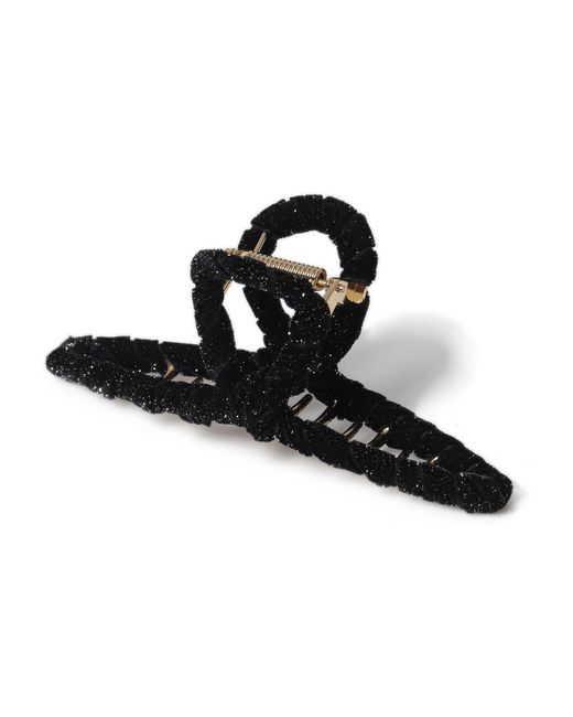 Aela Black Wrapped Hair Claw