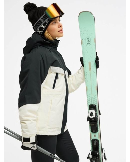 Roxy Green Glacial Grace Technical Snow Jacket