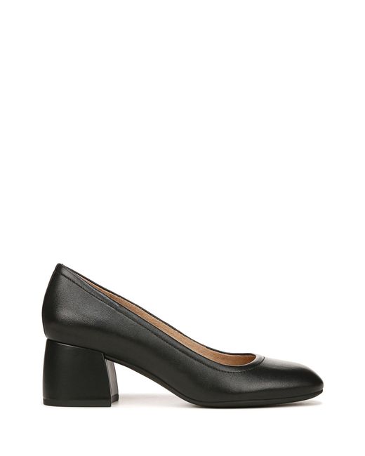 Vionic Black Carmel Regular Fit Block Heel Court Shoes